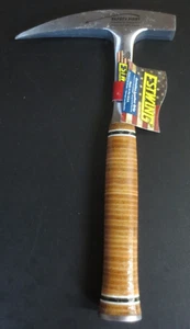 ESTWING 22 OZ ROCK PICK GEOLOGY MARTILLO CON PUNTA PUNTIAGUDA Y AGARRE DE CUERO - Imagen 1 de 2