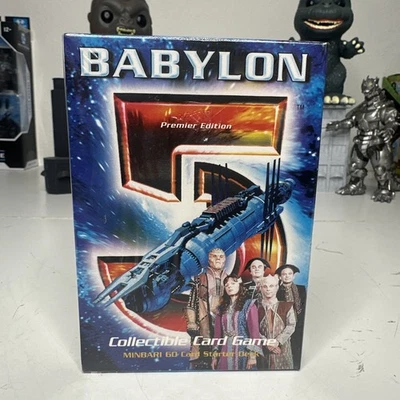 Babylon 5 Premiere Juego de Cartas Coleccionable CCG - Earth Starter Mazo de 60 Cartas Foto 1 de 4