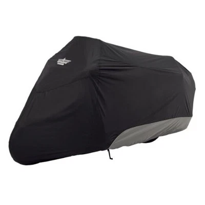 4-444BC Touring Motorcycle Cover Black/Charcoal - Image 1 of 2