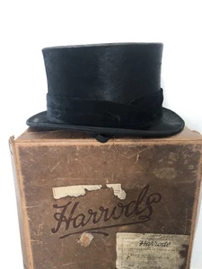 Vintage Silk Fur Felt Dressage Hat Jermyn Street size 57 ( women’s or men’s ) - Picture 1 of 13