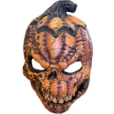 California costume Collection Dark Harvest Scary Pumpkin  Halloween Mask - Image 1 of 4