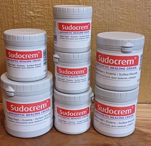 7 x Sudocrem antiseptic healing cream bundle Eczema Nappy rash Burns Bed Sores - Picture 1 of 9