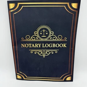Notary Log Book for Signing Agents Official Notary Journal Log Book - Picture 1 of 5