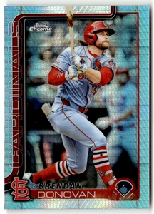 2025 Topps Chrome MLB No. 233 Brendan Donovan Hyper Refractor - Bild 1 von 2