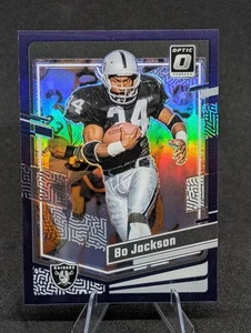 2023 Panini Donruss Optic - Bo Jackson #95 Purple Prizm /50 - Bild 1 von 2