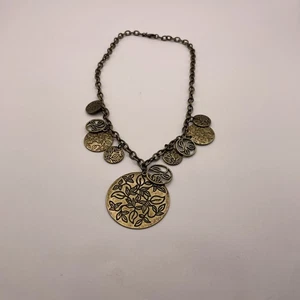 Avon Vintage Halskette goldfarben Medaillon - Bild 1 von 4