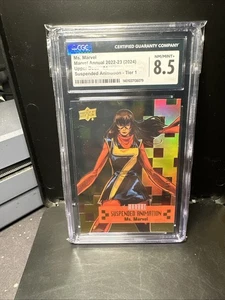 Ms. Marvel Suspended Animation 147/699 2022-23 Upper Deck Marvel Annual CGC 8.5 - Picture 1 of 2