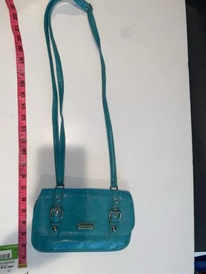 Franco Sarto бирюзовый синий искусственной кожи наплечная сумка, через плечо, - Изображение 1 из 4