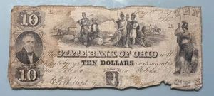 Moneda obsoleta - 10 dólares 1849 The State Bank of Ohio #96270 - Imagen 1 de 2