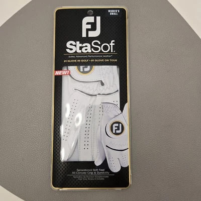 New FOOTJOY StaSof Golf Gloves Women’s Small Left Hand for Right Handed Golfer - Image 1 of 4
