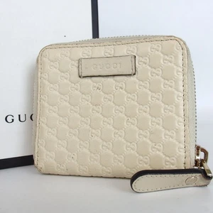 Authentic GUCCI Micro Guccisima wallet leather [Used] - Picture 1 of 21