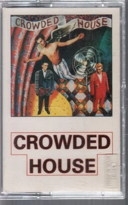 Crowded House Self-Titled cassette UK Capitol 1986 cassette. case has been - Bild 1 von 2
