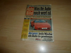 Zeitung Zeitschrift - Auto Bild Heft Nr. 42 / 1989 - Lotus Elan - Opel Senator B - Bild 1 von 2