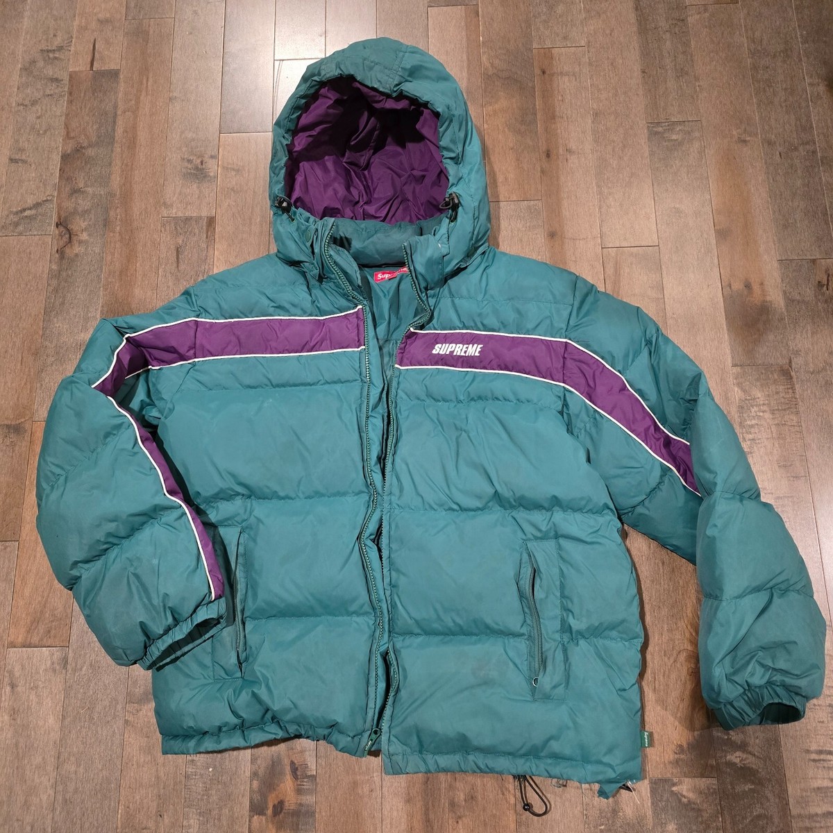 Supreme Striped Regular Size Coats, Jackets & Vests for Men Supreme Striped Regular Size Coats, Jackets & Vests for Men
