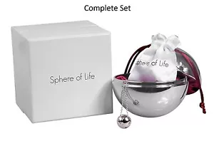 Ciondolo cuore di marca Premium SPHERE OF LIFE con catena 18" argento sterling 925 - Foto 1 di 6