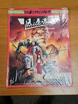TSAC4 TOP SECRET F.R.E.E. LANCERS SEALED S.I Espionage Module Adventure 7629 TSR - Image 1 of 2