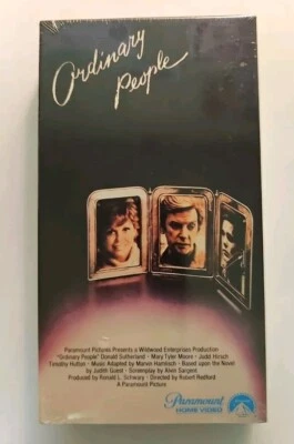 Ordinary People VHS SEALED Watermark Paramount  Sutherland TylerMoore NO BARCODE Foto 1 de 4