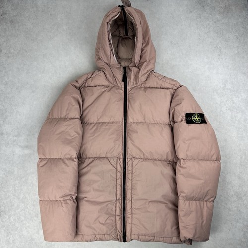 Stone Island Naslan Light Watro piumino giacca rosa cappotto grande 3197