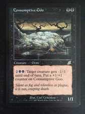 1x Consumptive Goo Scourge Ed. Rare MTG Magic The Gathering LP/MP Cond