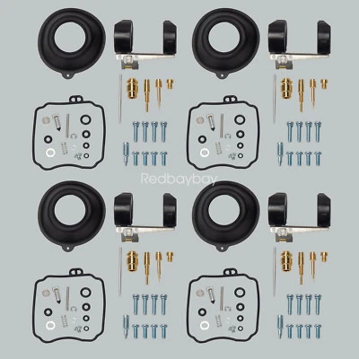 2XCarburetor Repair Kit Diaphragm Float FOR Yamaha XJ600S SECA II 92-98 XVS650AT Foto 1 de 4