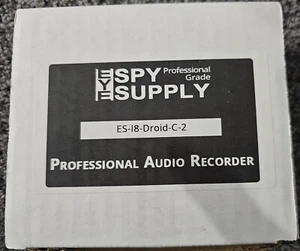 new VOICE ACTIVATED LISTENING DEVICE/Audio Bug 8 GB digital spy RECORDER bugging - Picture 1 of 3