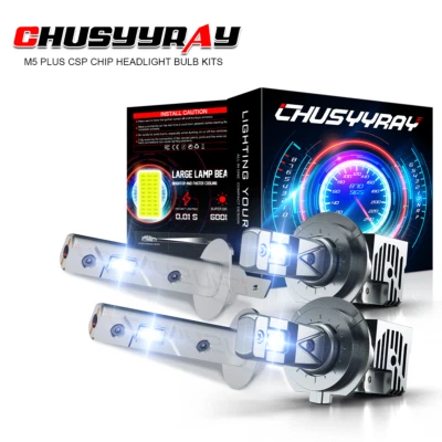 Faros LED haz alto y bajo bombillas súper blancas 6000K para Suzuki Reno 2005-2008 Foto 1 de 4