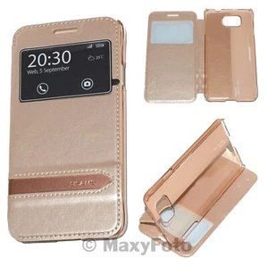 USAMS CUSTODIA ORIGINALE FLIP CASE MERRY BOOK COVER SAMSUNG GALAXY ALPHA G850 GD - Foto 1 di 6