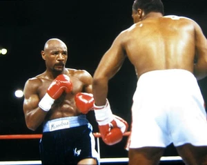 1987 SUGAR RAY LEONARD vs MARVELOUS MARVIN HAGLER 8x10 Photo Poster Glossy Print - Picture 1 of 1
