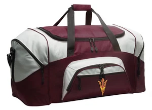GREAT CHRISTMAS GIFT Arizona State Duffel Bag ASU Suitcase or Gym Duffel - Picture 1 of 1