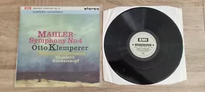 Mahler Symphony No 4 Klemperer Near Mint Vinyl Record SAX 2441 EMI Testament - Picture 1 of 3