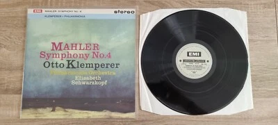 Mahler Symphony No 4 Klemperer Near Mint Vinyl Record SAX 2441 EMI Testament - Image 1 of 3