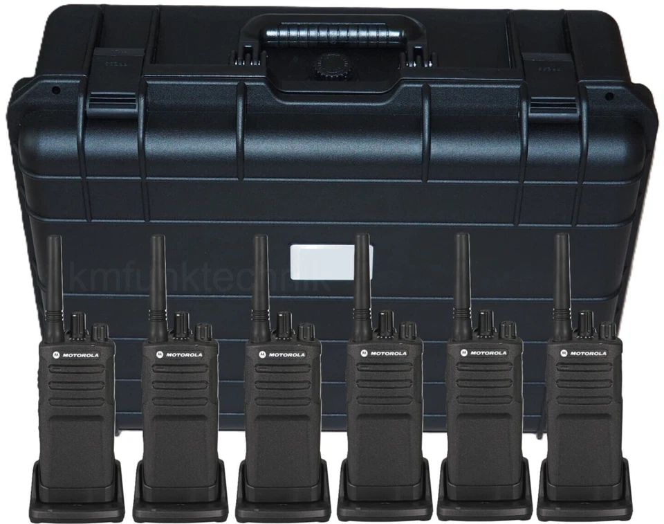 Motorola XT420 Set inkl. Koffer Set inkl. Koffer Lizenzfreie PMR446 Frequenzen - Bild 1 von 3