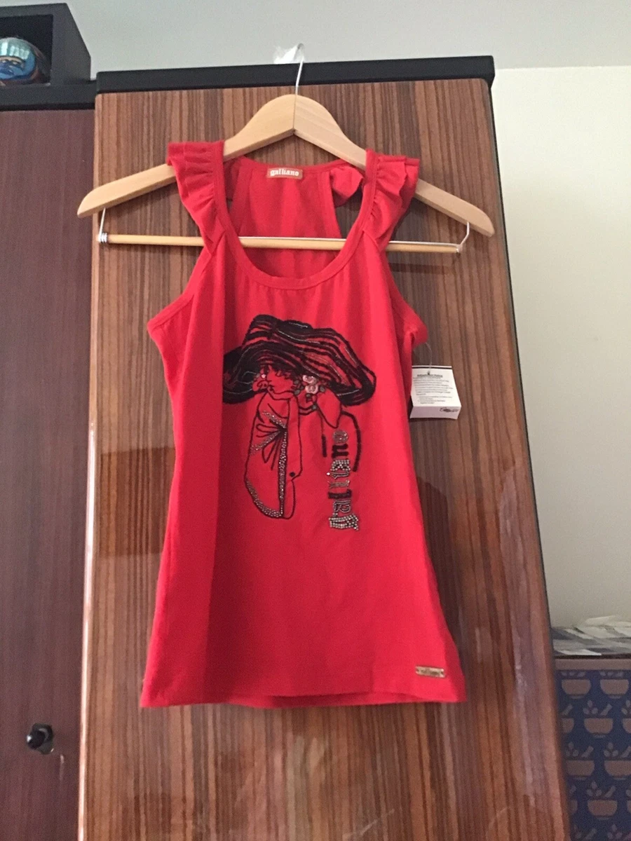 Women's John Galliano Tank Tops for sale | eBay