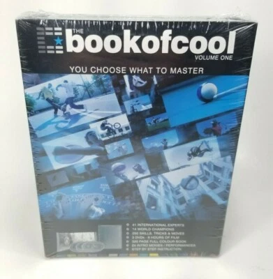 The Book of Cool 3 DVD Set Book Expert Guide 250 Skill, Tricks, Moves Vol 1 NEW Foto 1 de 4