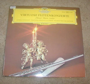 Virtuose Flotenkonzerte Mozart Blavet LeClair German Issue LP DG Label 1972 - Picture 1 of 2