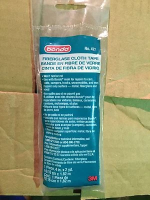3M CO. Lot Of 10 Packs Packages Wholesale Save Bondo 477 Fiberglass Cloth Tape