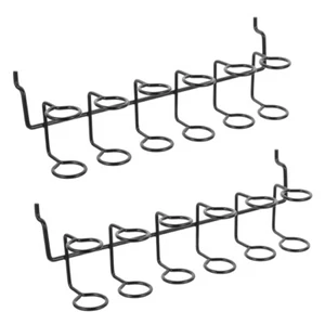 2PCS Porta Cacciaviti Pegboard Porta Utensili Utilità Accessorio Porta Piolo - Foto 1 di 12