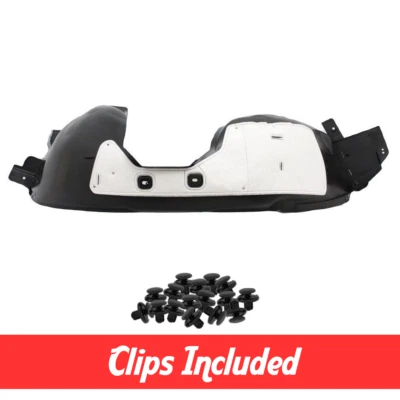 Passenger Side Fender Liner w/ Clips For 2011-2016 Chevrolet Cruze GM1249226 Foto 1 de 4