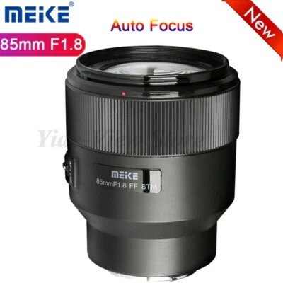 MEIKE 85mm F1.8 FF STM Full Frame Auto Focus Lens for Canon Nikon Sony Fujifilm - Image 1 of 4