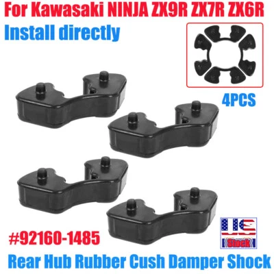 Rear Rim Wheel Cush Damp For 2003-2006 Kawasaki Ninja ZX6R/636 Models 92160-1485 Foto 1 de 4