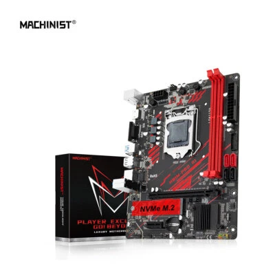 Micro ATX Intel 4th Gen Gaming Desktop DDR3 MACHINIST LGA 1150 Motherboard H81  - Image 1 of 4