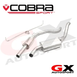 VX16 Cobra sport Vauxhall Corsa D VXR 10-14 Cat Back Res - Picture 1 of 8