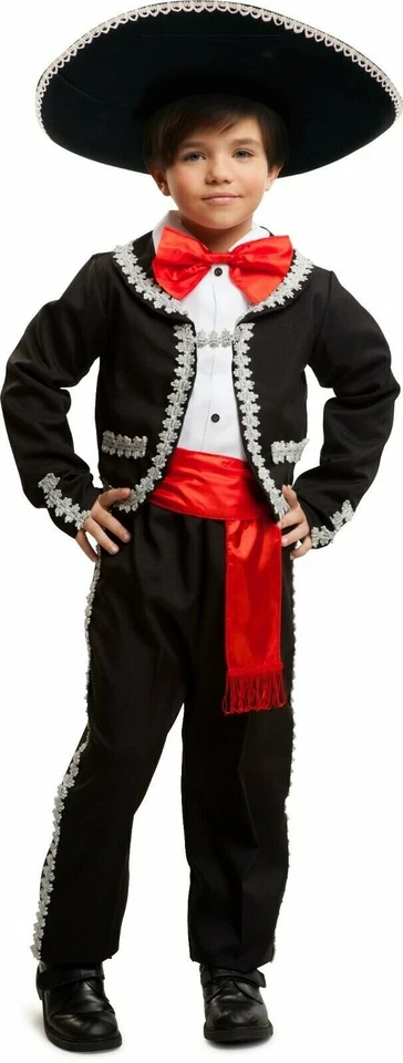 Dress-Up-America Traditional Mariachi Costume For Kids - Mexican Dress Up Set - Image 1 of 2