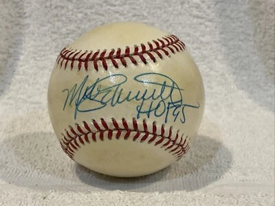 SWEET Mike Schmidt HOF 95 AUTO'D OAL (Giamatti) Ball, Philadelphia Phillies, PSA - Image 1 of 4