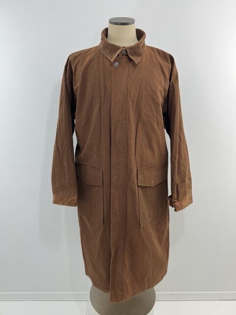 Raincoat Brown Vintage Outerwear Coats & Jackets for Men