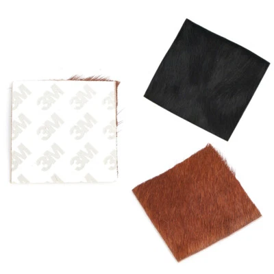 3pcs Archery Fur Arrow Rest Traditional Leather Plate Adhesive Recurve Longbow - Image 1 of 4