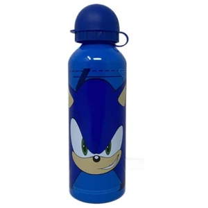 Botella Cantimplora de Aluminio Sonic The Hedgehog Con Caño Y Cubierta 500ML - Imagen 1 de 3