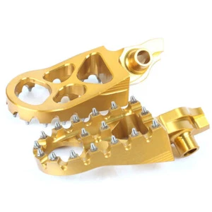 Für Suzuki RMZ250 CNC Billet MX Breite Fußrasten RMZ 250 2007 2008 2009 Fußrasten - Bild 1 von 3
