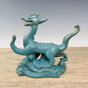 陶瓷中国风雕像、雕像蓝龙| eBay
