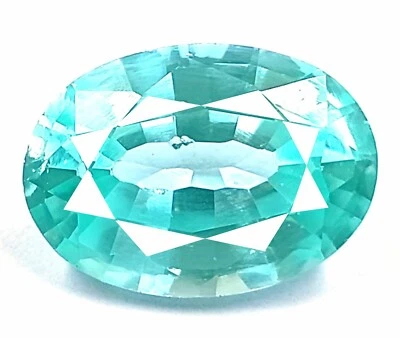 BEST LOOKING GREEN EMERALD 5.90 CARAT OVAL SHAPE EGL CERTIFIED LOOSE GEMSTONE - Image 1 of 4